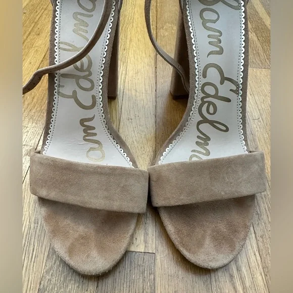 *last chance!!* Sam Edelman | Women’s light brown block heels - Picture 3 of 16